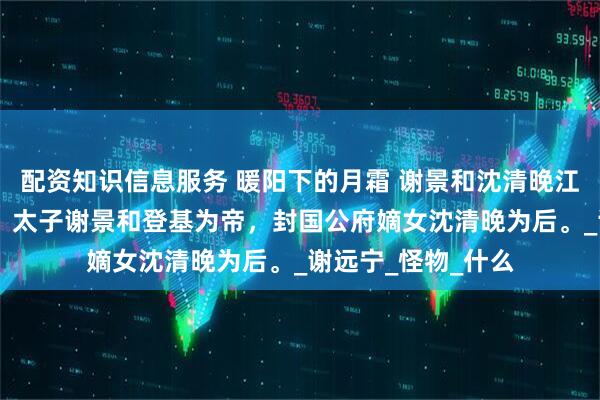 配资知识信息服务 暖阳下的月霜 谢景和沈清晚江鸢 北澜三十二年，太子谢景和登基为帝，封国公府嫡女沈清晚为后。_谢远宁_怪物_什么