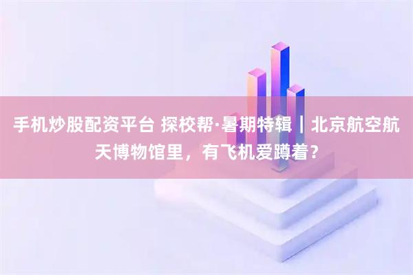 手机炒股配资平台 探校帮·暑期特辑｜北京航空航天博物馆里，有飞机爱蹲着？